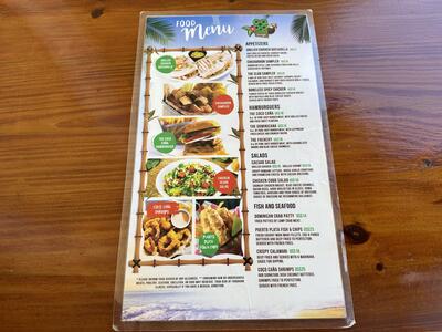 amber cove menu