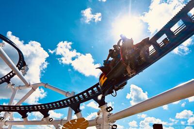 Bolt roller coaster on Carnival Celebration