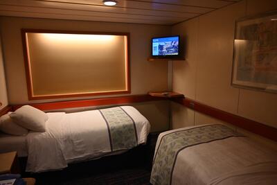 Carnival Ecstasy inside cabin