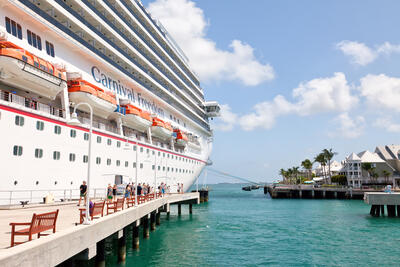 Carnival-Freedom-Docked-Key-West