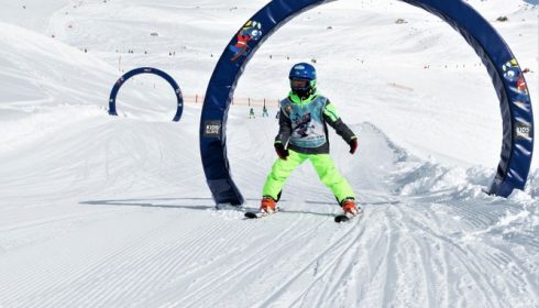 Fun slope on the Hintertux Glacier