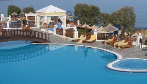 Hotel Alexander Beach pool landscape