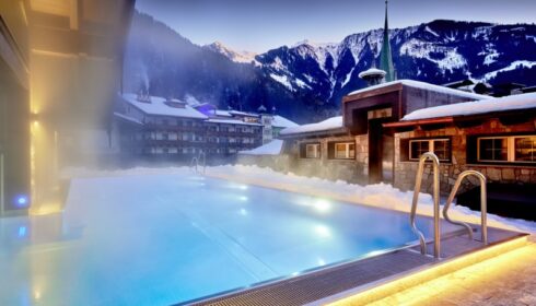 rooftop pool Hotel Neue Post, Mayrhofen