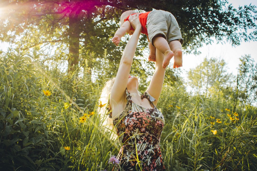 happy mum and toddler - protecting child's future