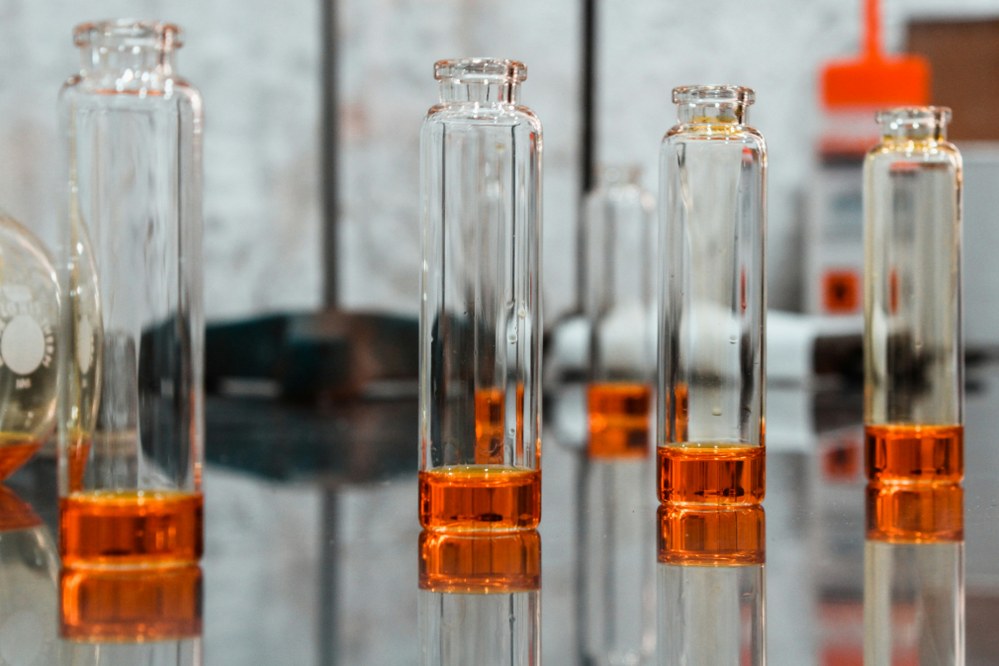 bottles of fragrances