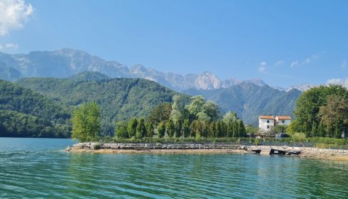 Lake Barcis in Italy