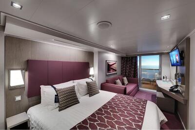 MSC Balcony cabin