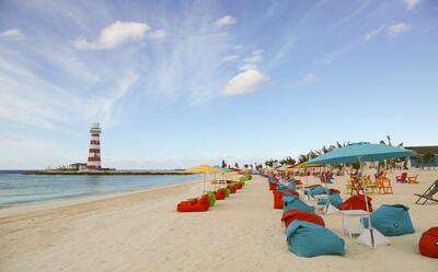 MSC Ocean Cay beach