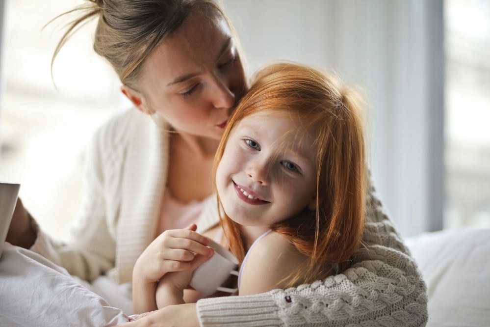 happy mum and daughter - newly single parent