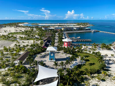 Ocean Cay aerial