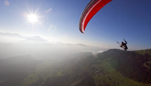 Paragliding in Ramsau