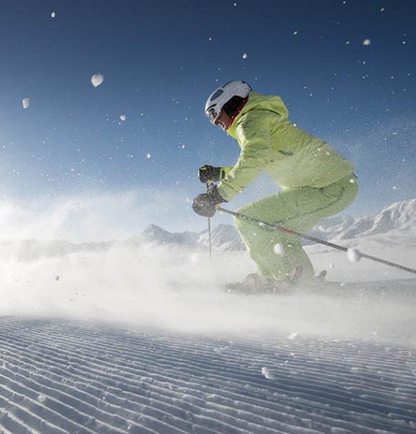 solo ski trip Mayrhofen