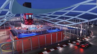 Speedway on NCL Prima concept art