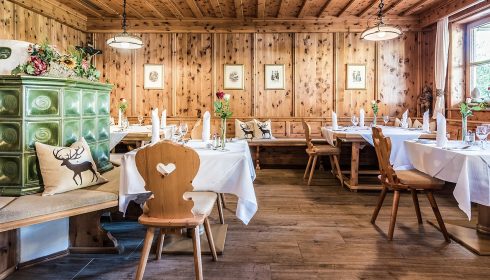 restaurant at Lisi hotel in Reith Kitzbühel Austria