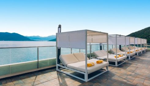 patio at the Iberostar Herceg Novi hotel