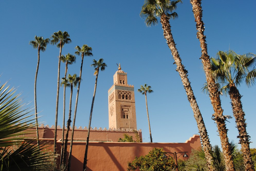 Koutoubia Mosque in Marrakesh