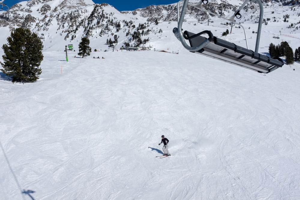 empty slopes - great reasons to try skiing in your 50s and 60s