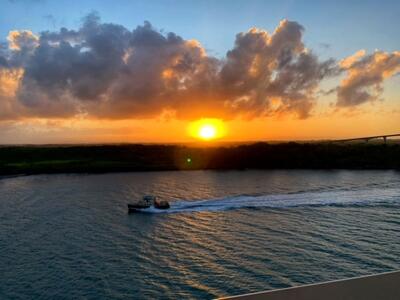 Sunrise Panama Canal