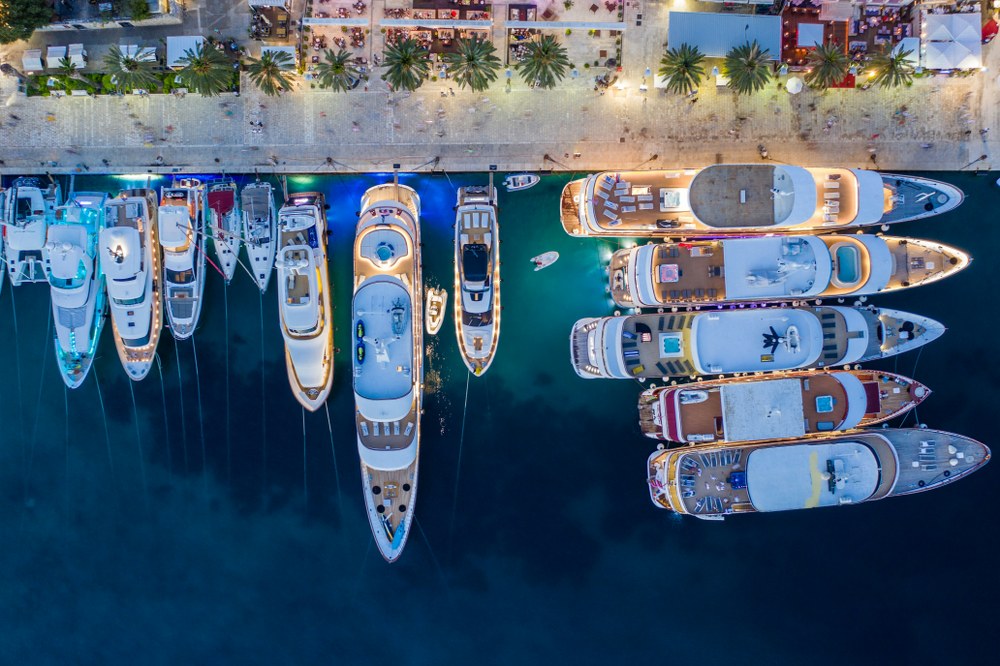 yachts in Hvar
