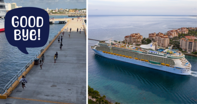 Pier runners late to their cruise ship